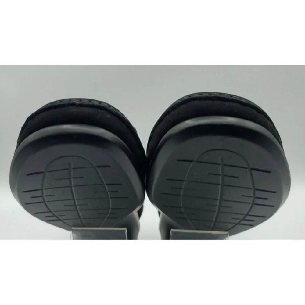 SAS Roamer Sz 8.5 NuBuck Leather Women's Comfort Walking Slip On Shoes Charcoal